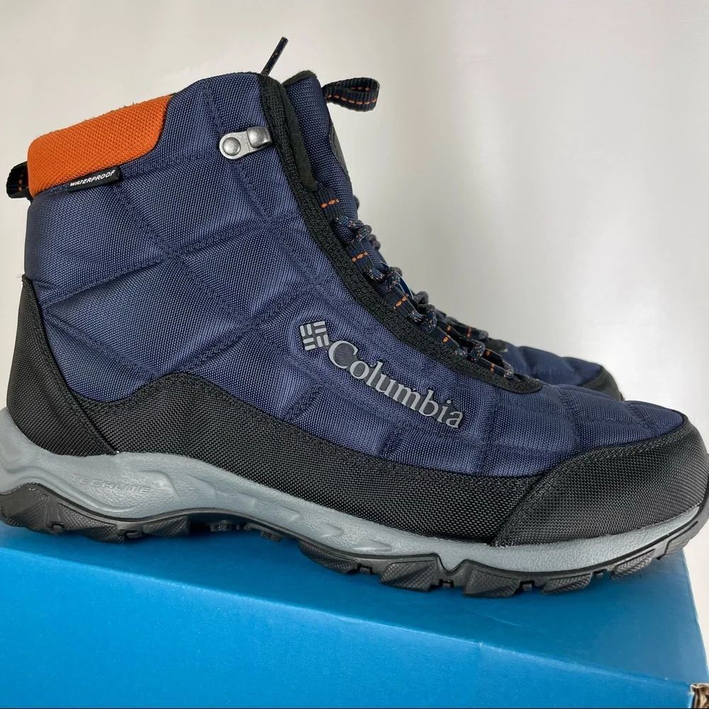 Columbia Firecamp Waterproof Men’s Boots Size 11.5 200g Insulation